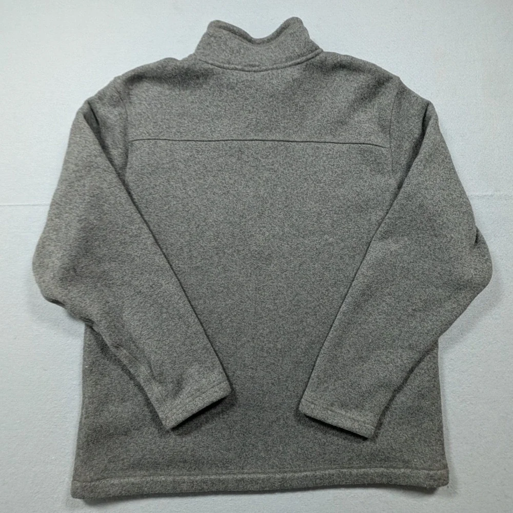 The North Face‎ Gordon Lyons Fleece Pullover Mens XL Gray 1/4 Zip Sweater